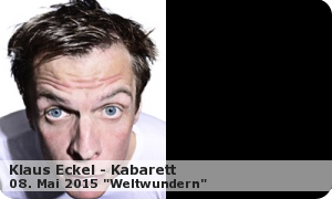 KLAUS ECKEL “Weltwundern” 2015