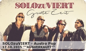 SOLOzuVIERT Austro Pop  2015