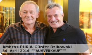 AMBROS PUR – Konzert – Wolfgang Ambros & Günter Dzikowski 2016