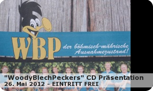 „WoodyBlechPeckers“ CD Presentation
