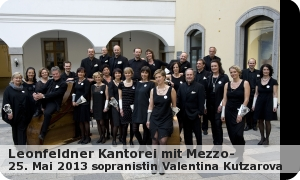 Leonfeldner Kantorei mit Valentina Kutzarova „Stimmen der Natur“